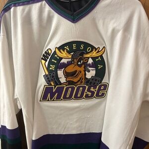 Minnesota Moose Hockey Jersey L/XL